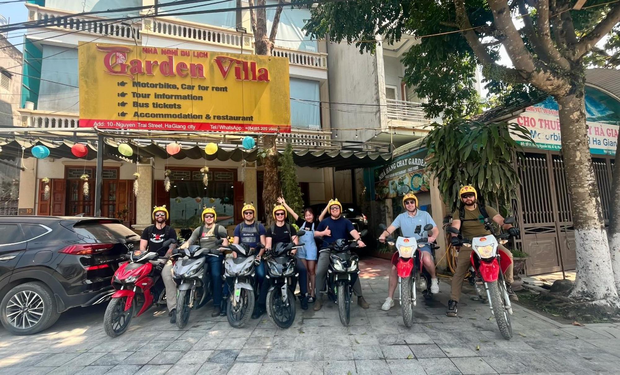 Garden Villa Homestay And Tour Motorbike&Car For Rent Ha Giang Εξωτερικό φωτογραφία